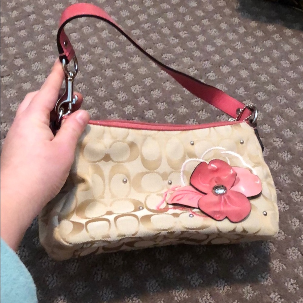 Coach makeup bag/small bag